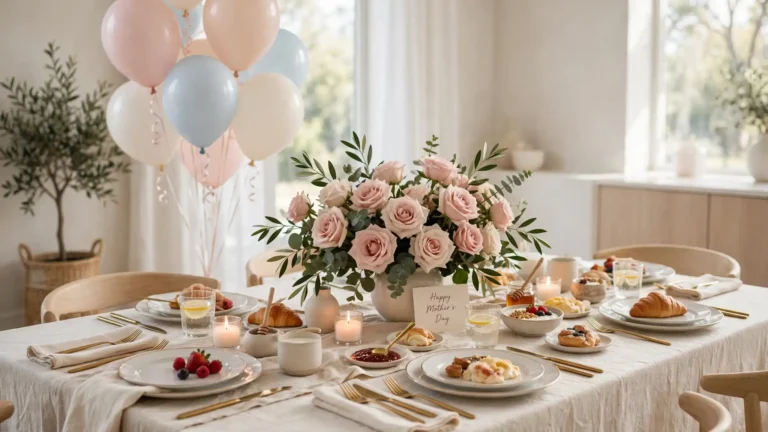 22 Mothers Day Brunch Table Decor Ideas for a Lovely Celebration