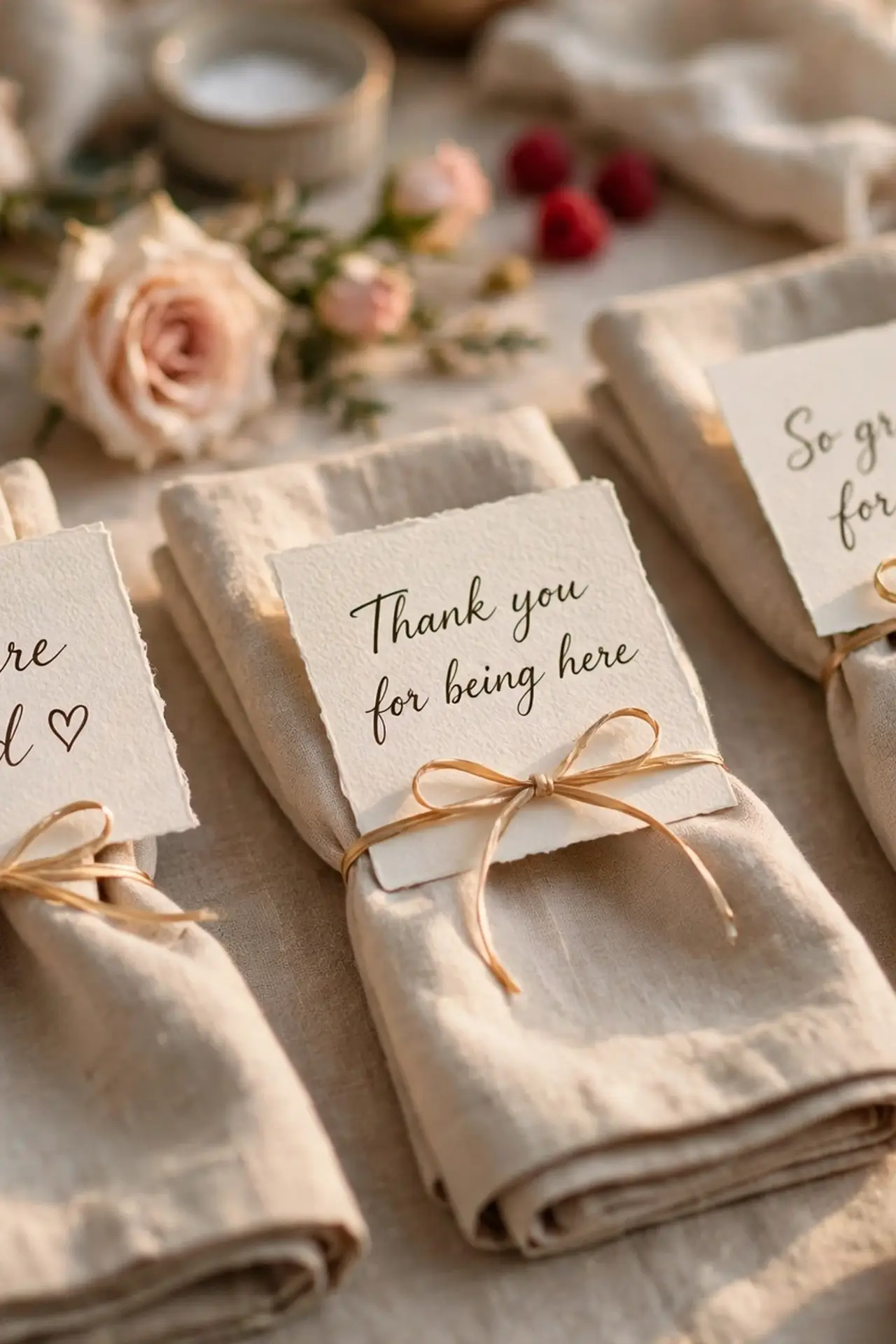 Floral Menu Cards