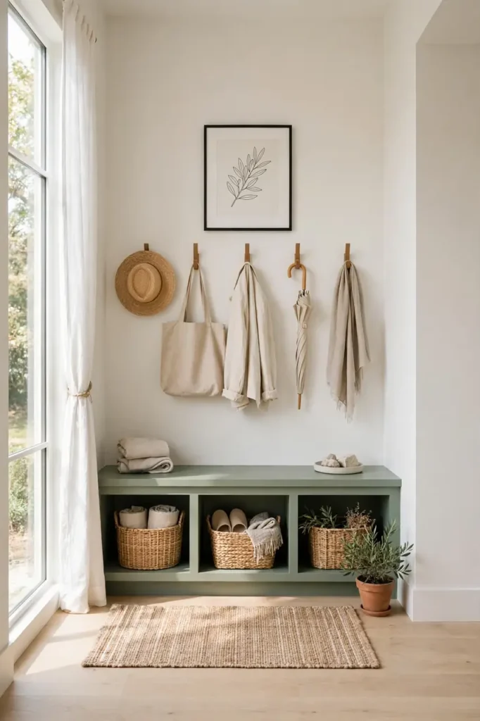 Charming mudroom bench ideas