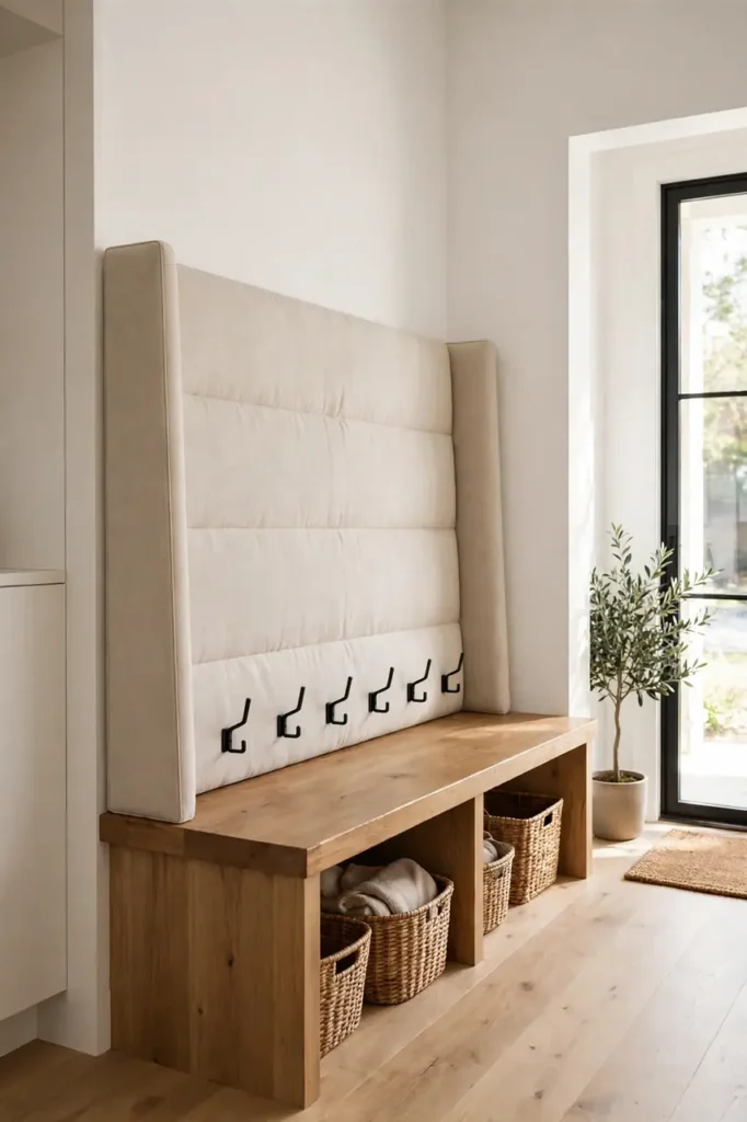 Tall Backrest Bench