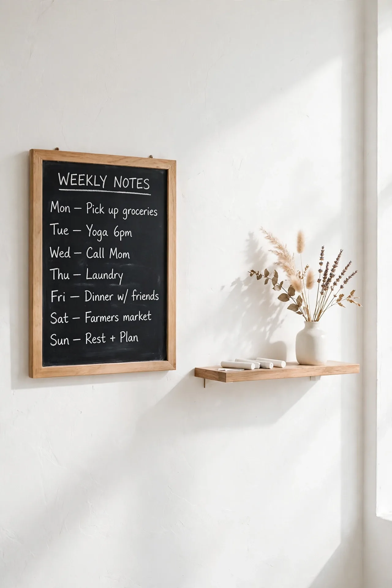 Chalkboard Command Center