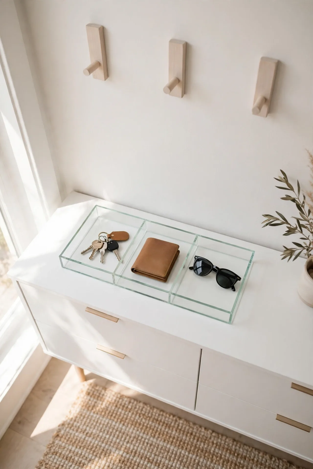 Clear Catchall Tray