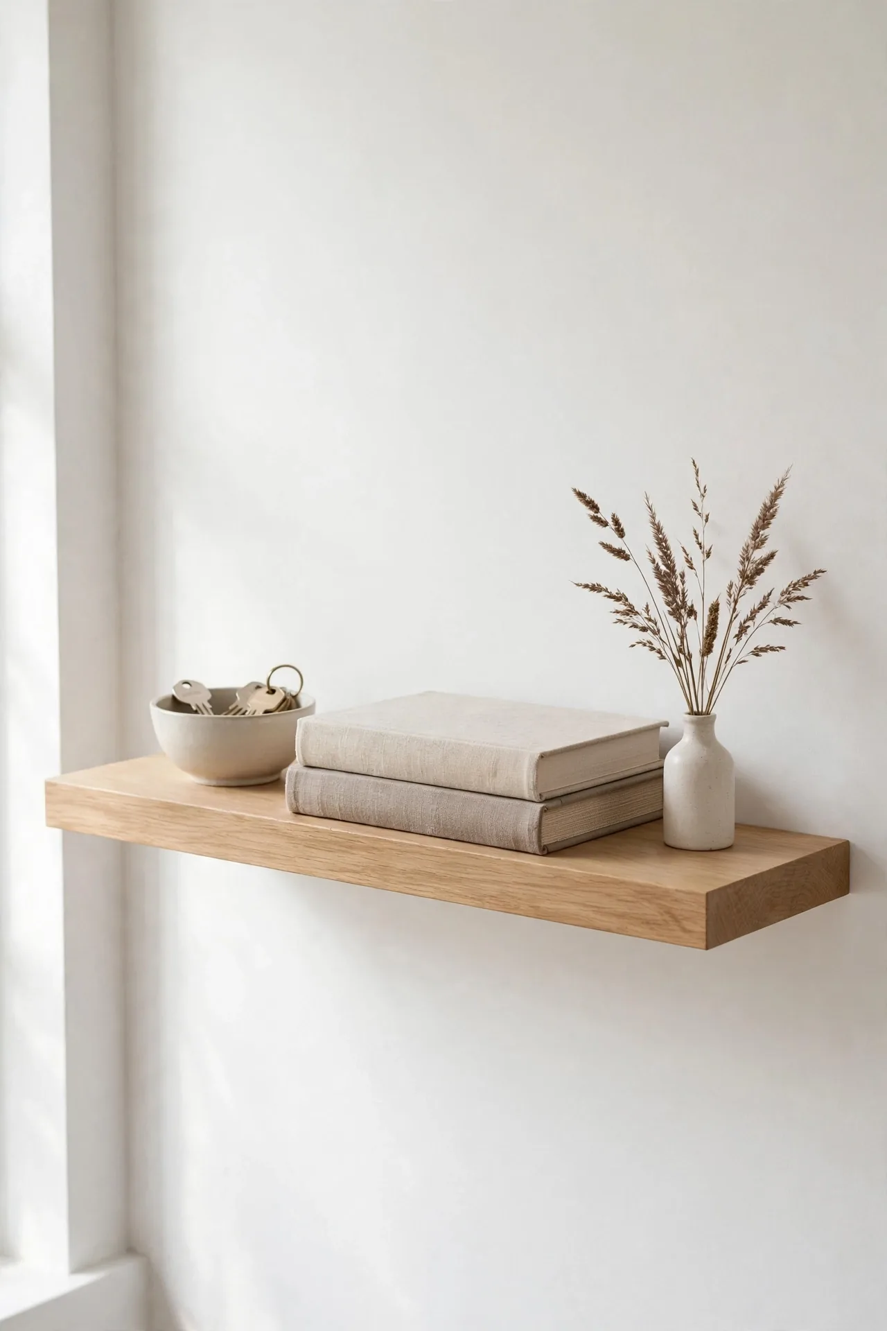 Floating Entry Shelf