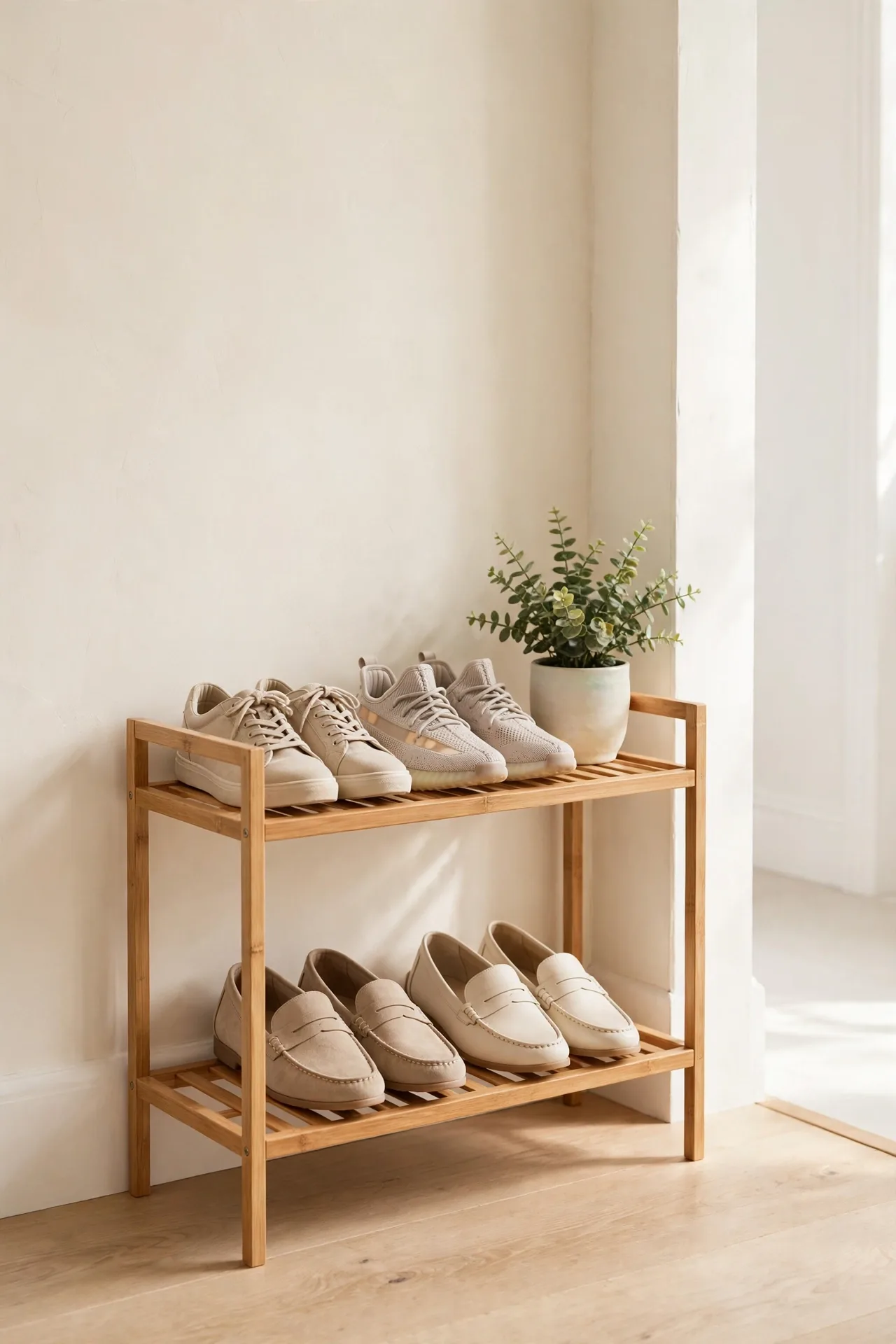 Narrow Shoe Rack