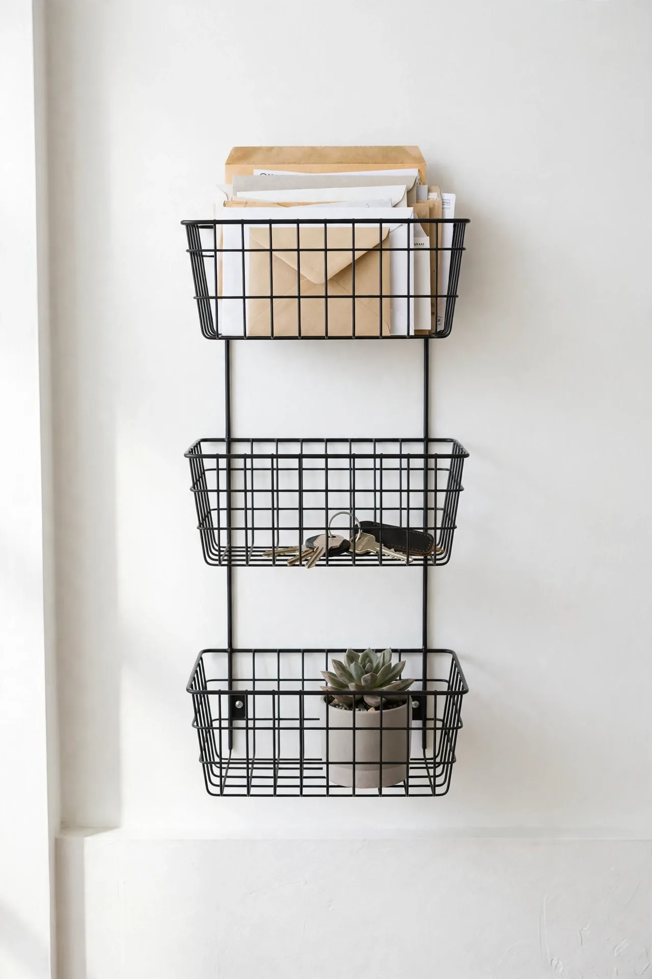Tiered Wall Baskets