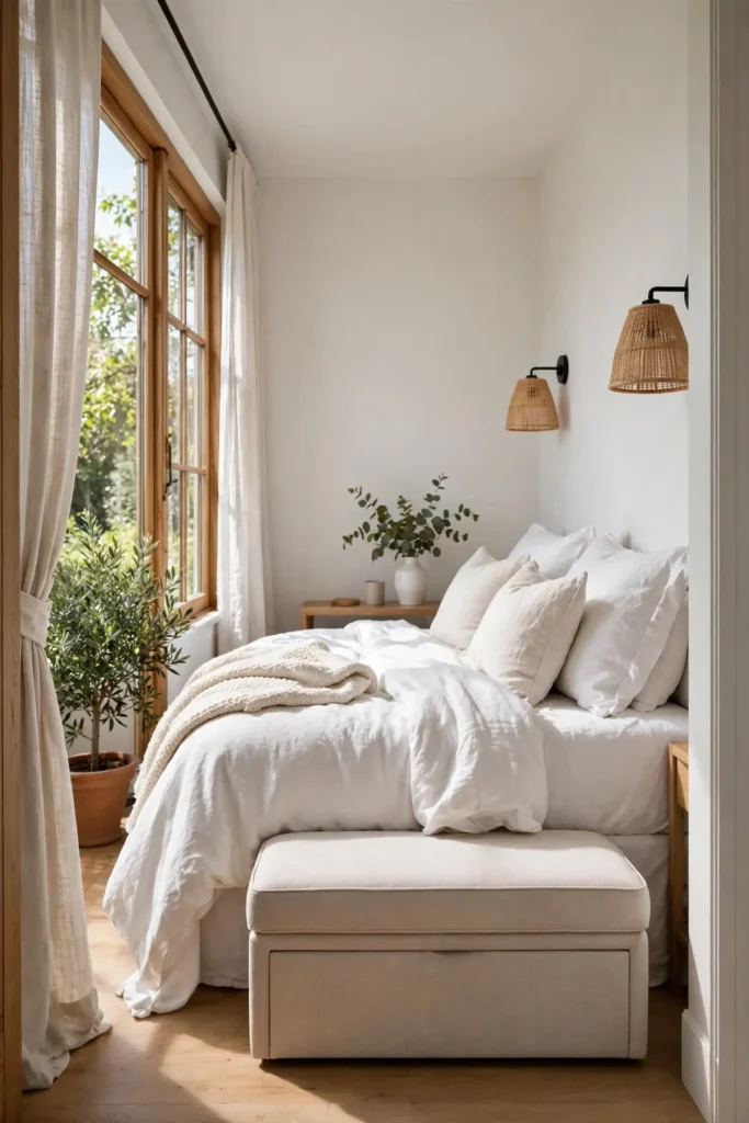 Narrow Bench Footboard
