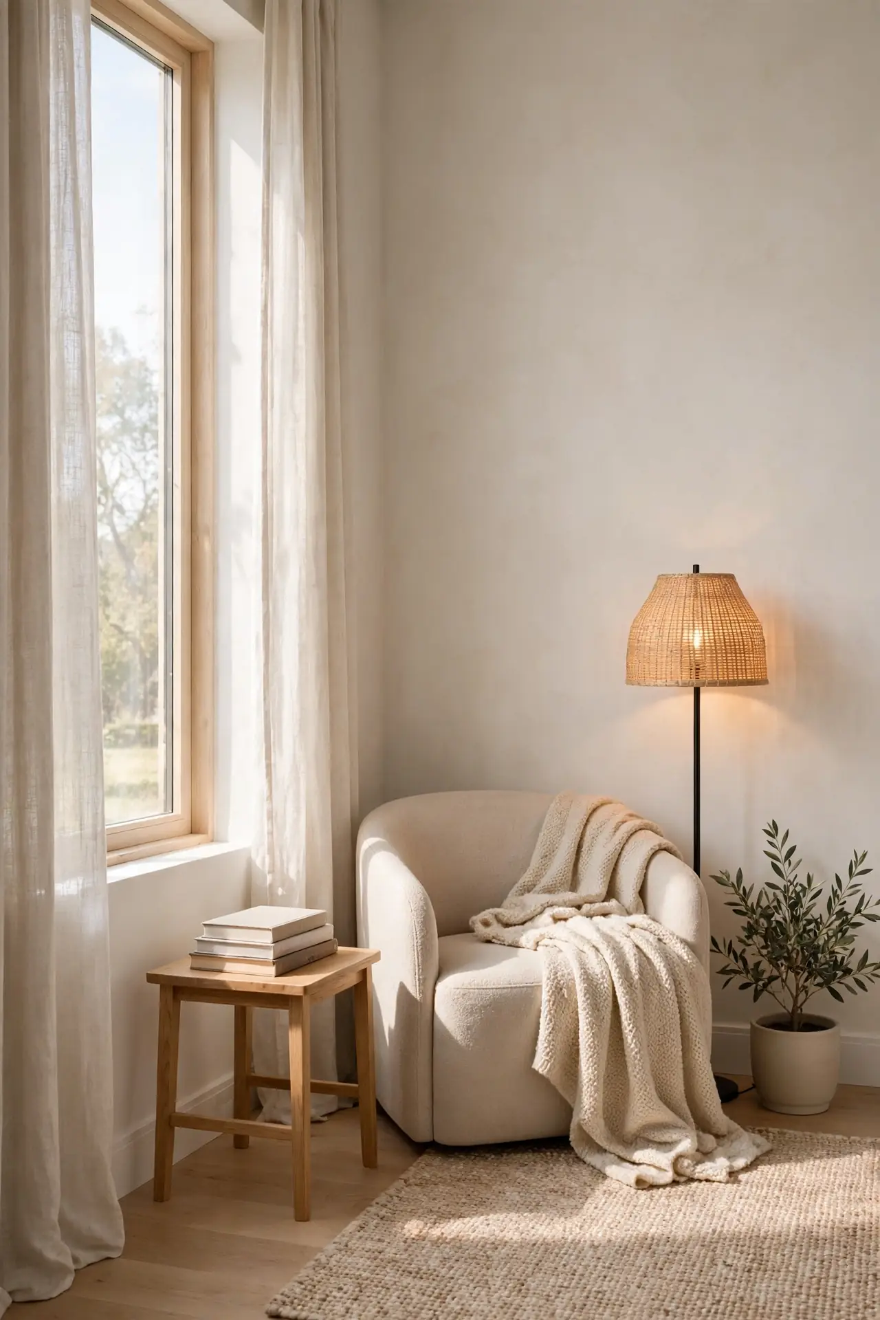 Corner Reading Nook