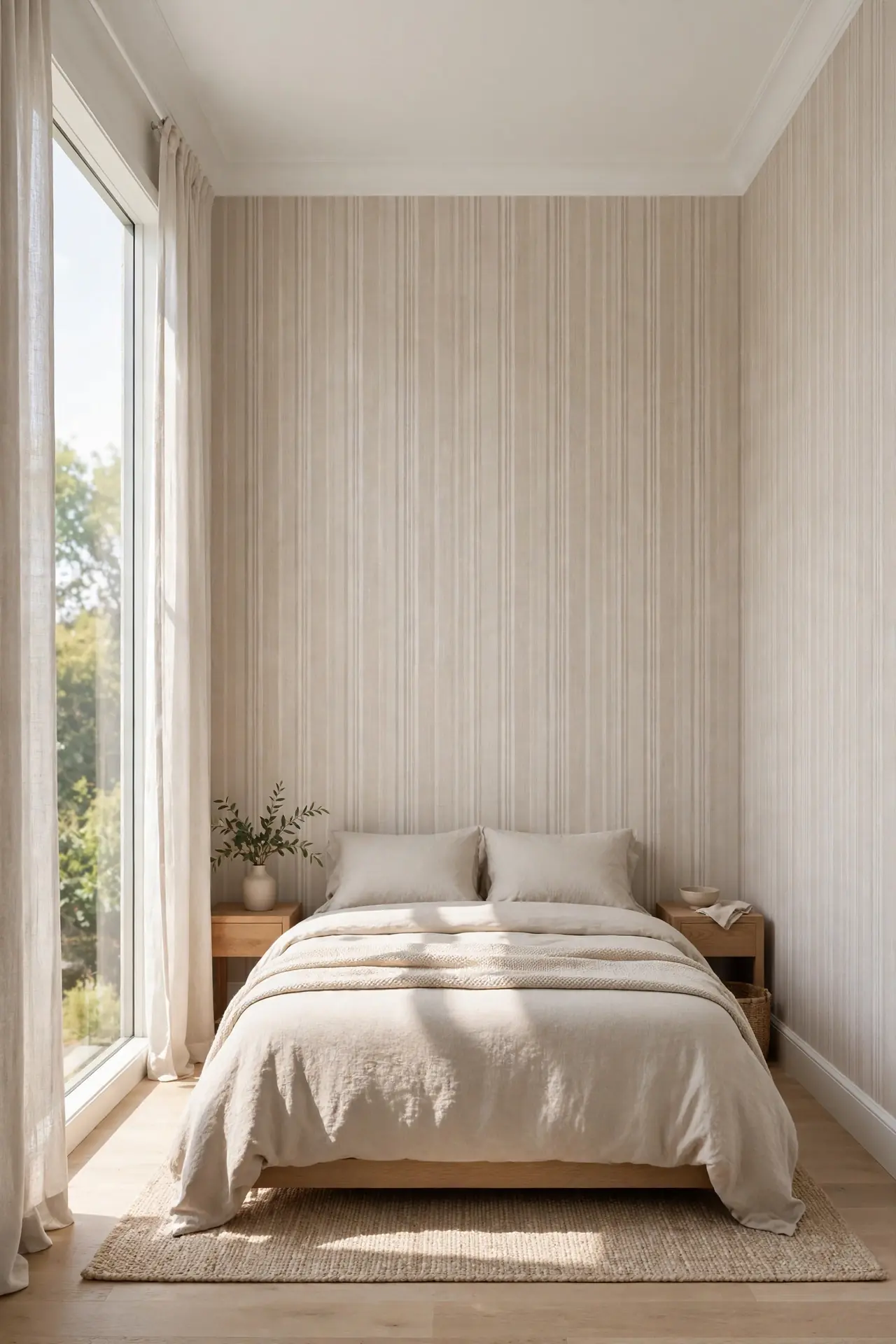 Wall Stripe Illusion