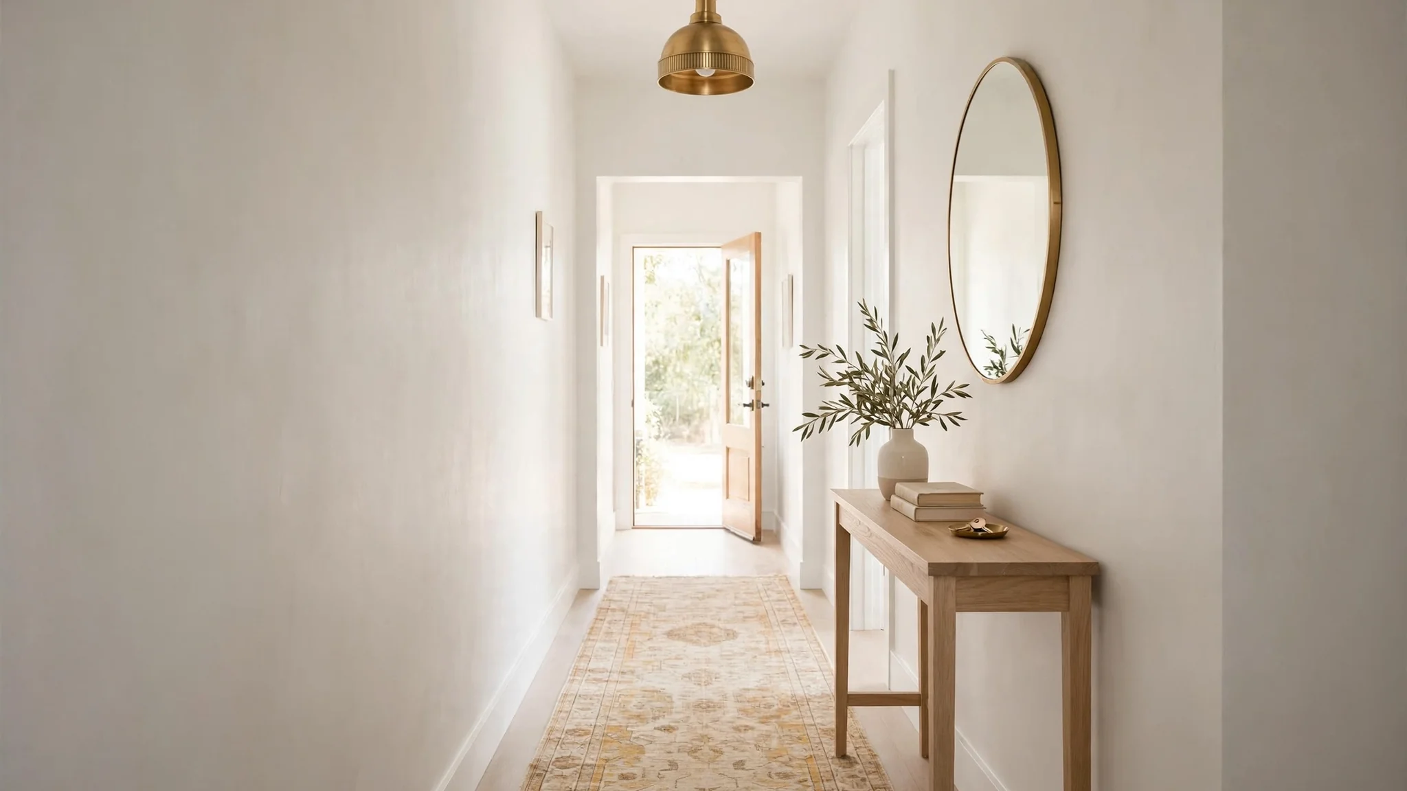 narrow hallway decorating ideas
