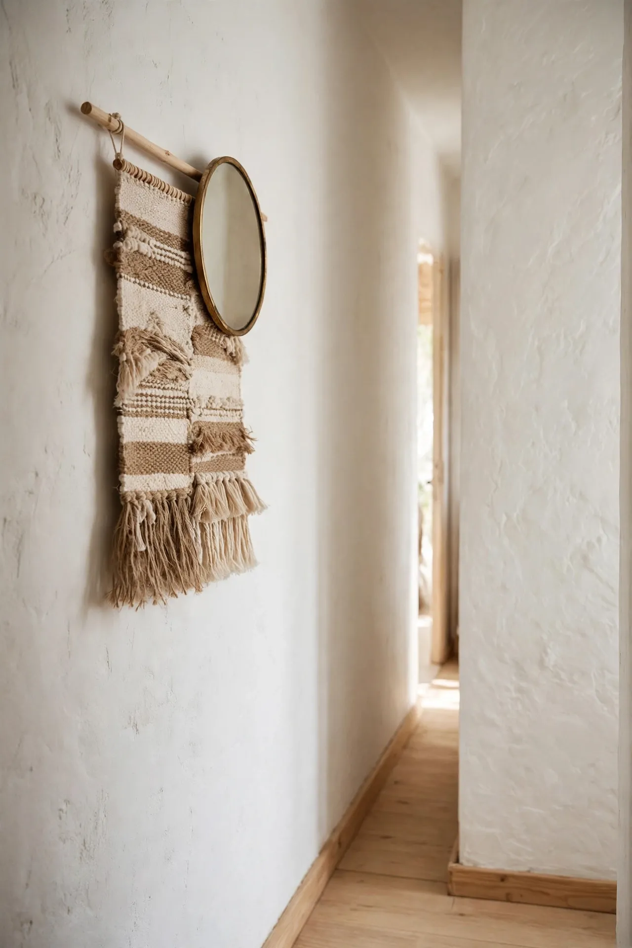 Layered Textile Hanging