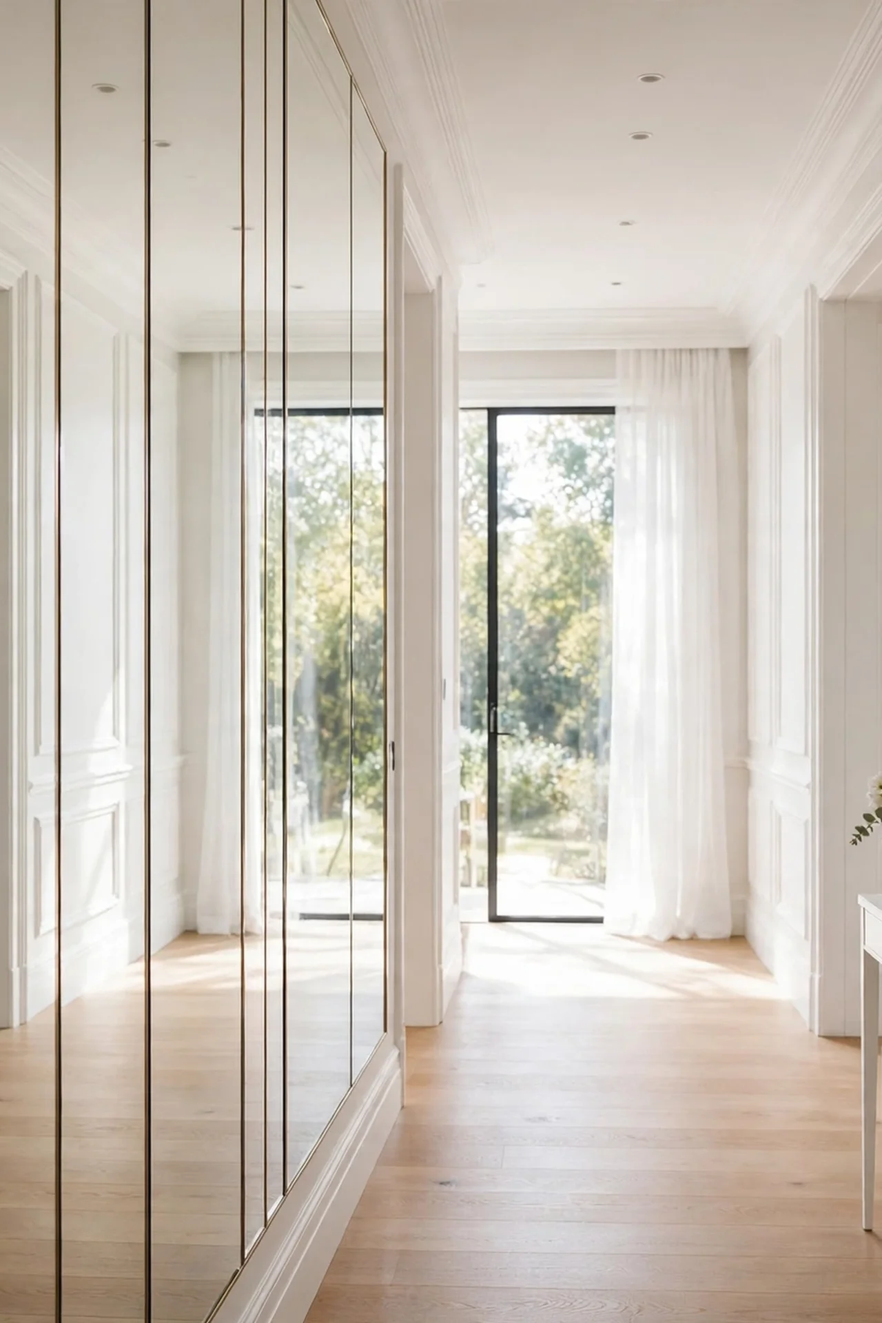 Mirrored Wall Panels