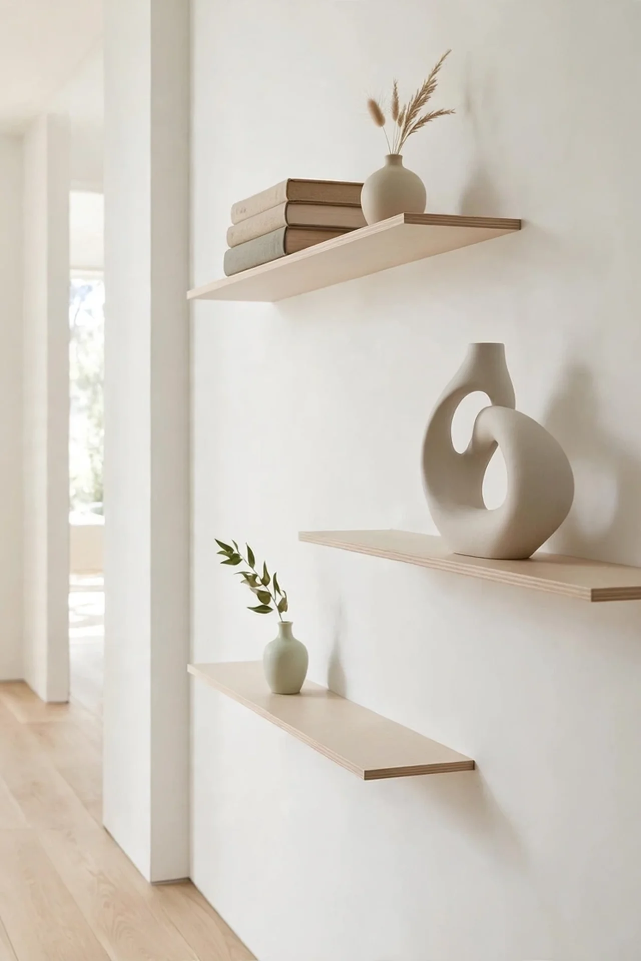 Slim Floating Shelves