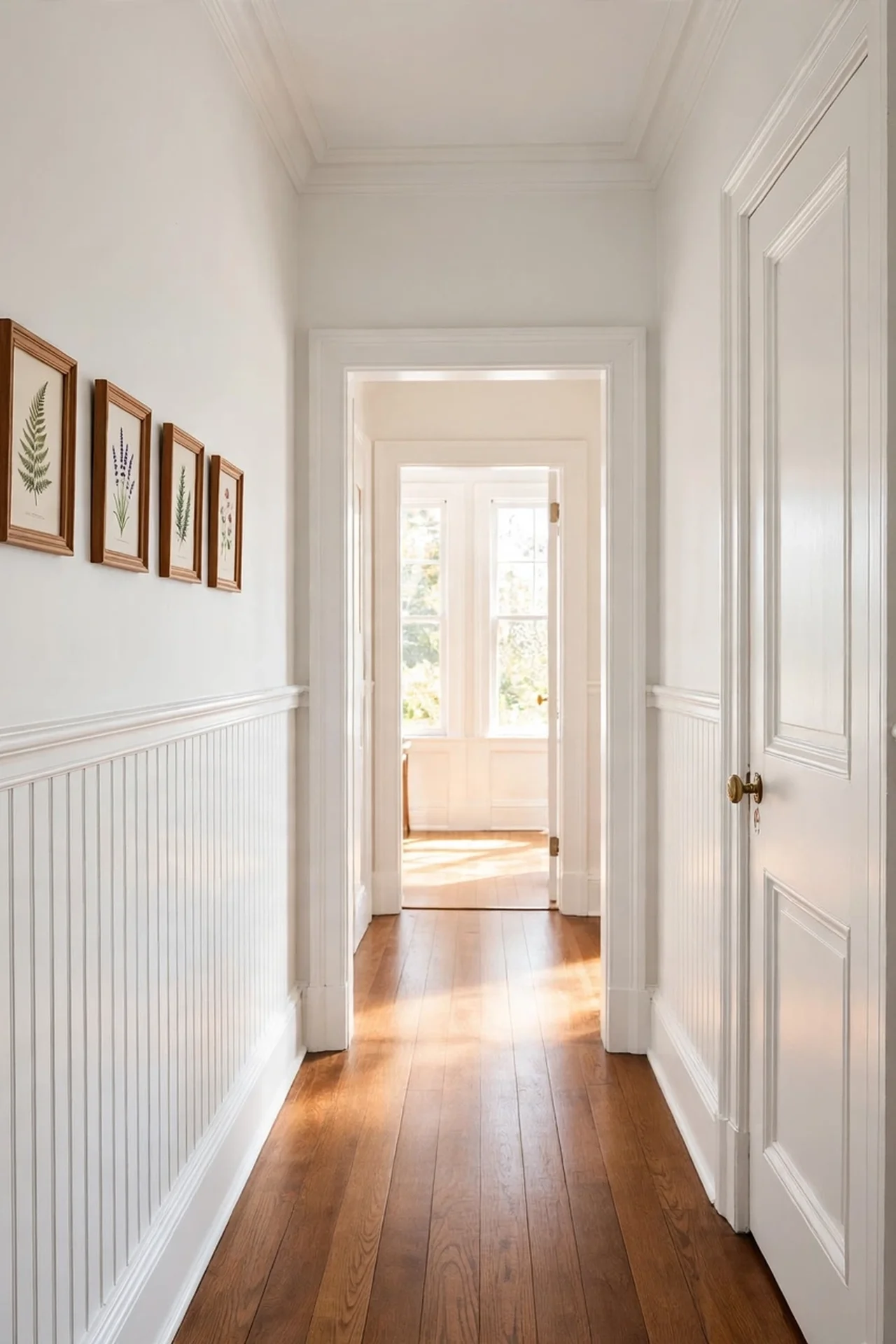 Wainscoting With Art