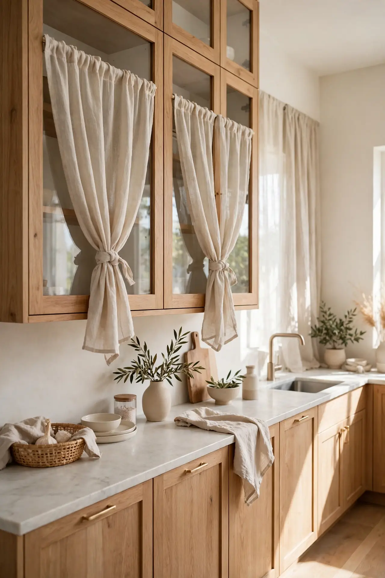 Linen Curtain Softness