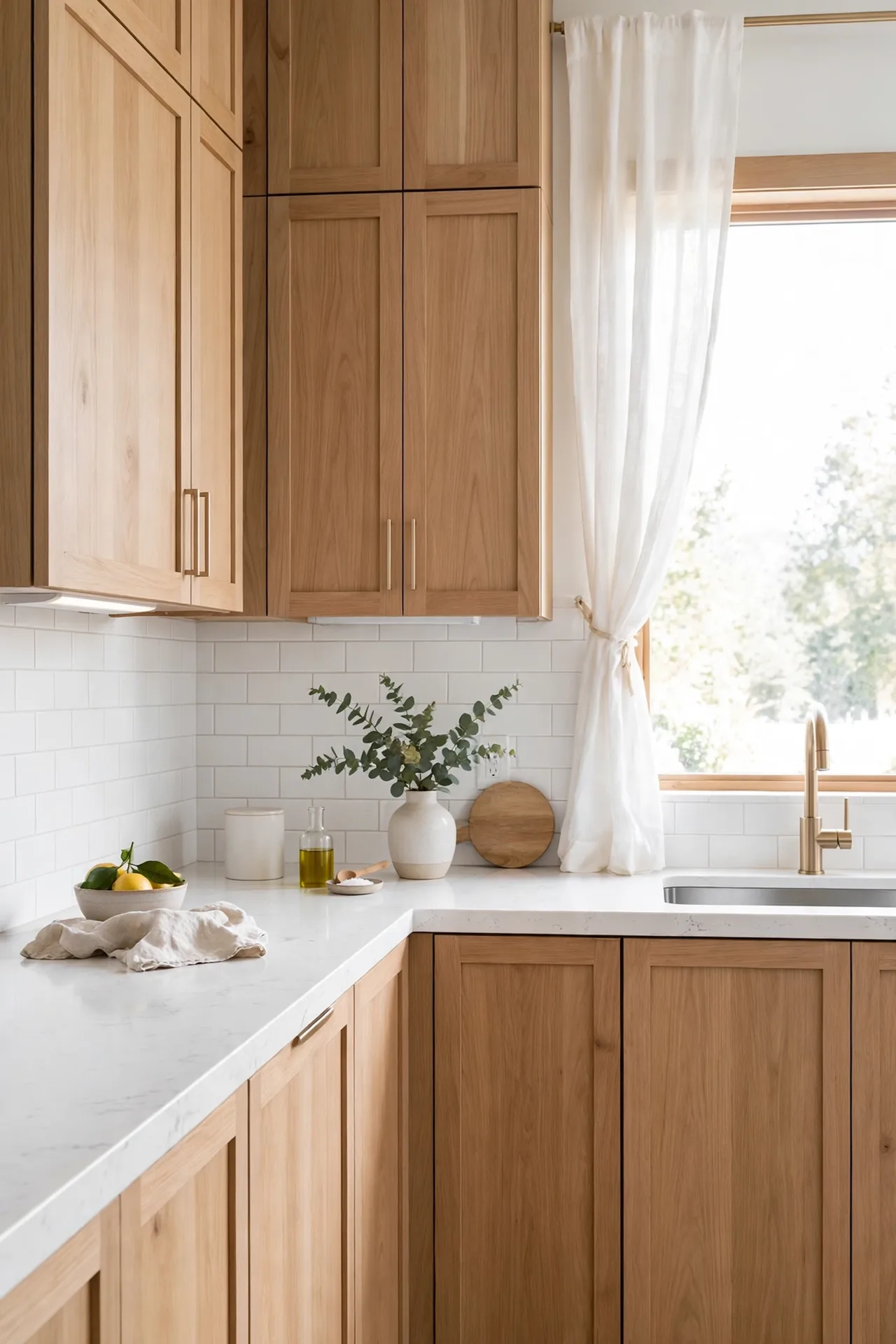 White Countertop Contrast