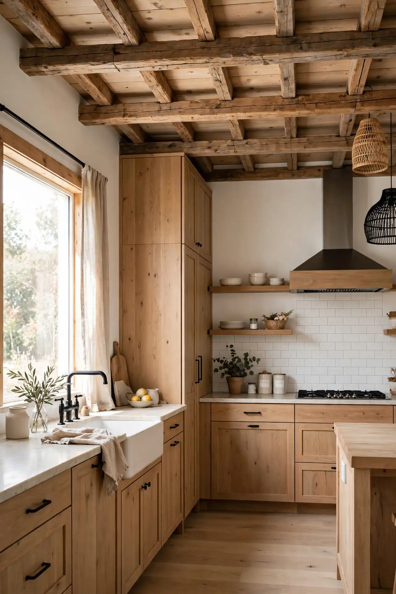 Wood Beam Ceiling