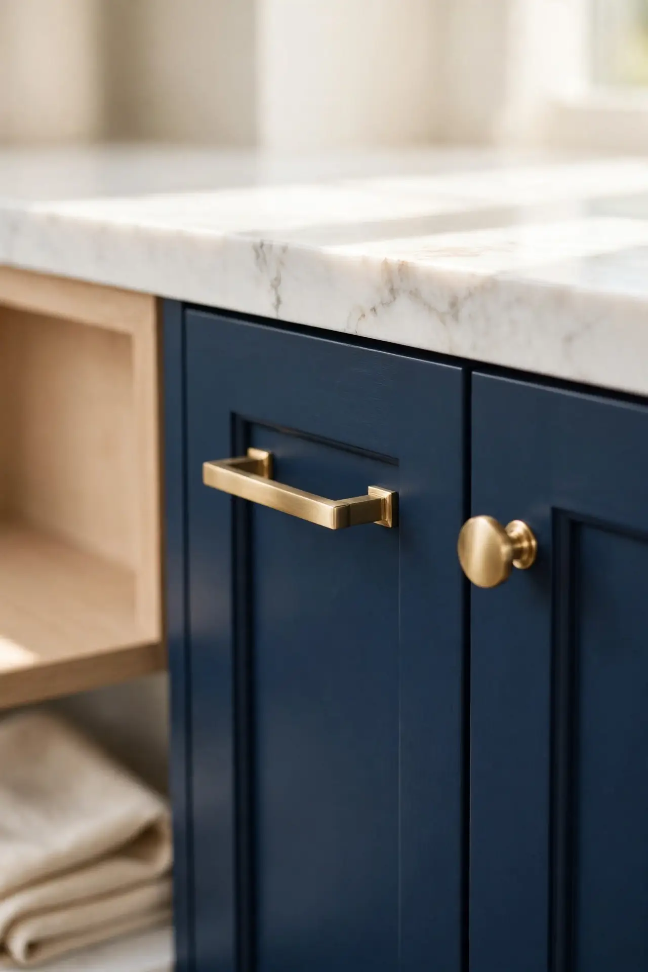 White Marble Contrast