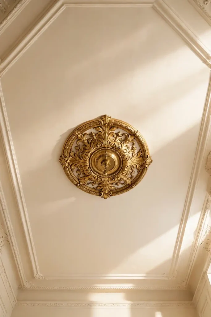 Gilded Ceiling Medallions