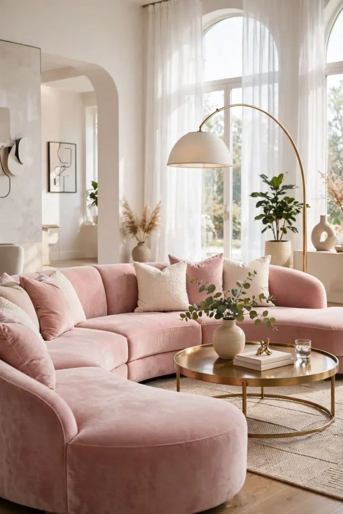 Curved Sectional Seating