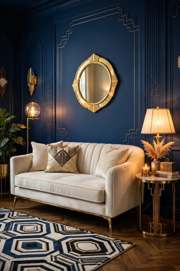 Rich Navy Walls