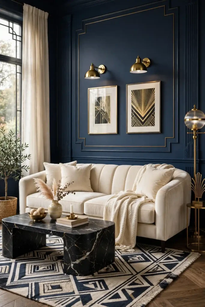 Timeless neo deco living room decor ideas