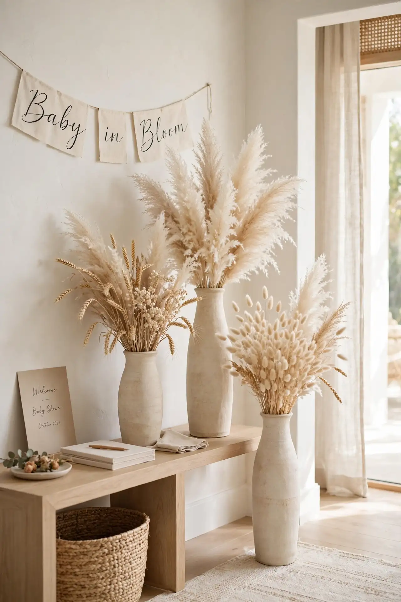 Dried Pampas Arrangements