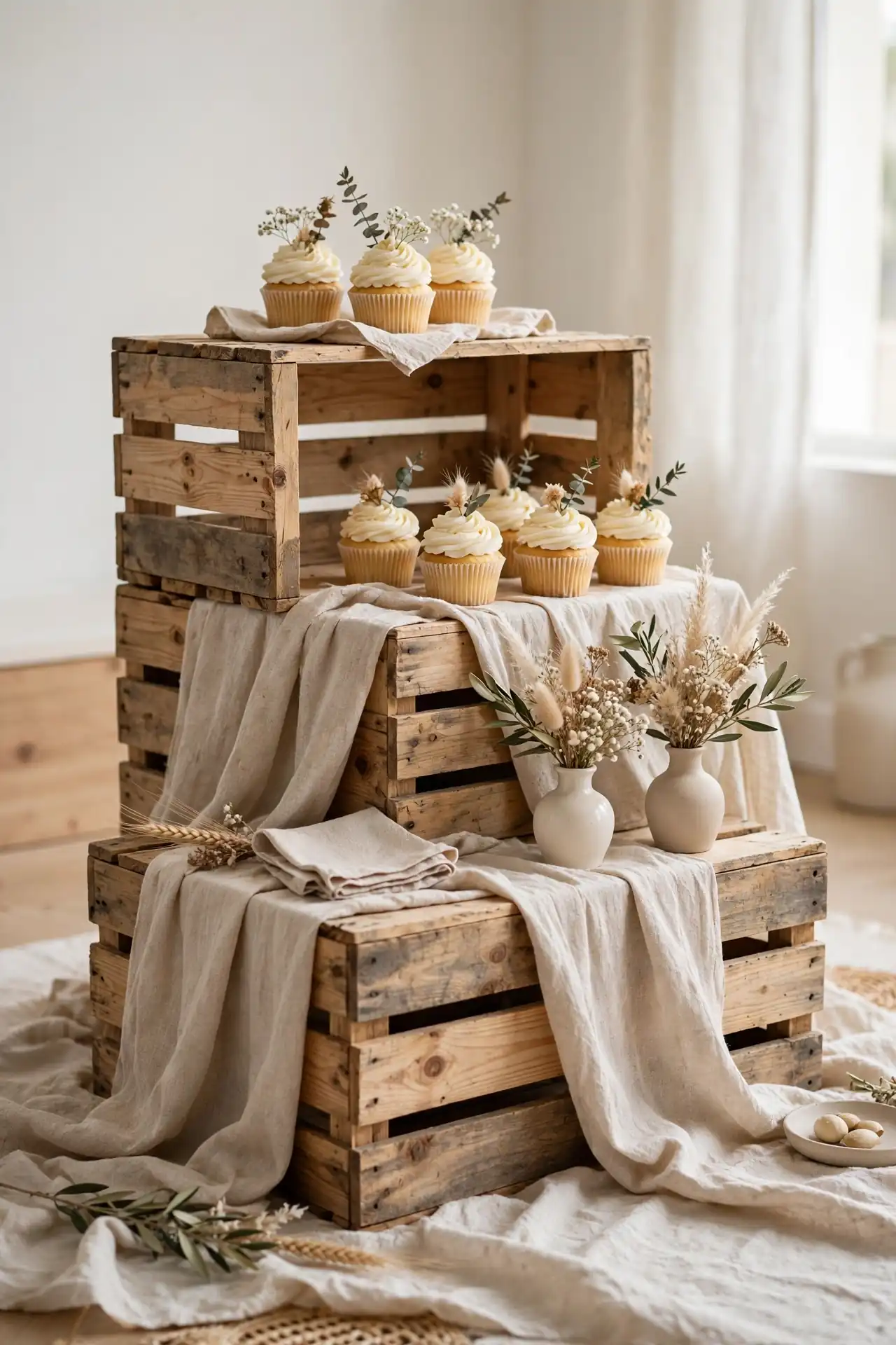Wooden Crate Displays