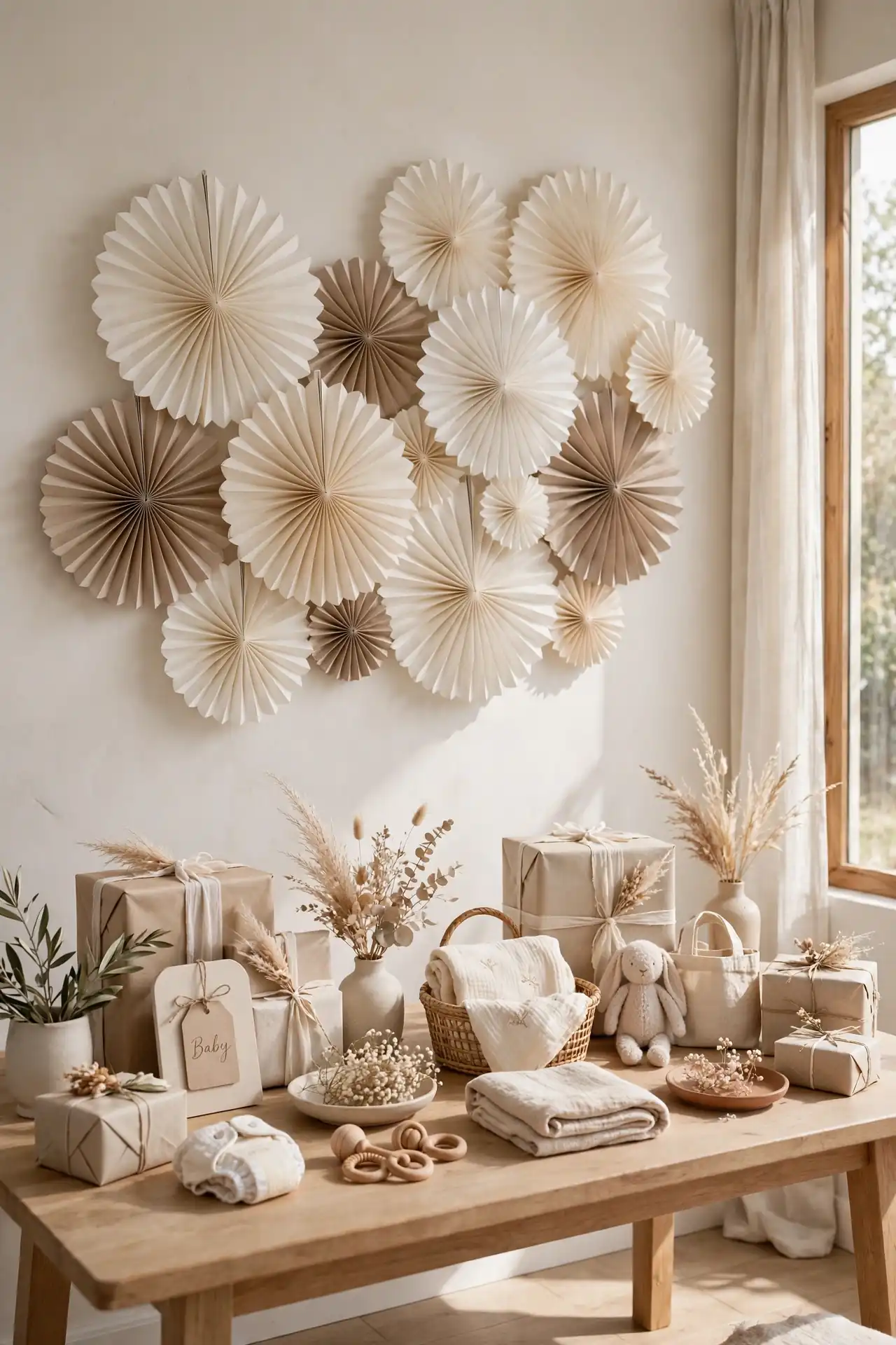 Paper Fan Medallions