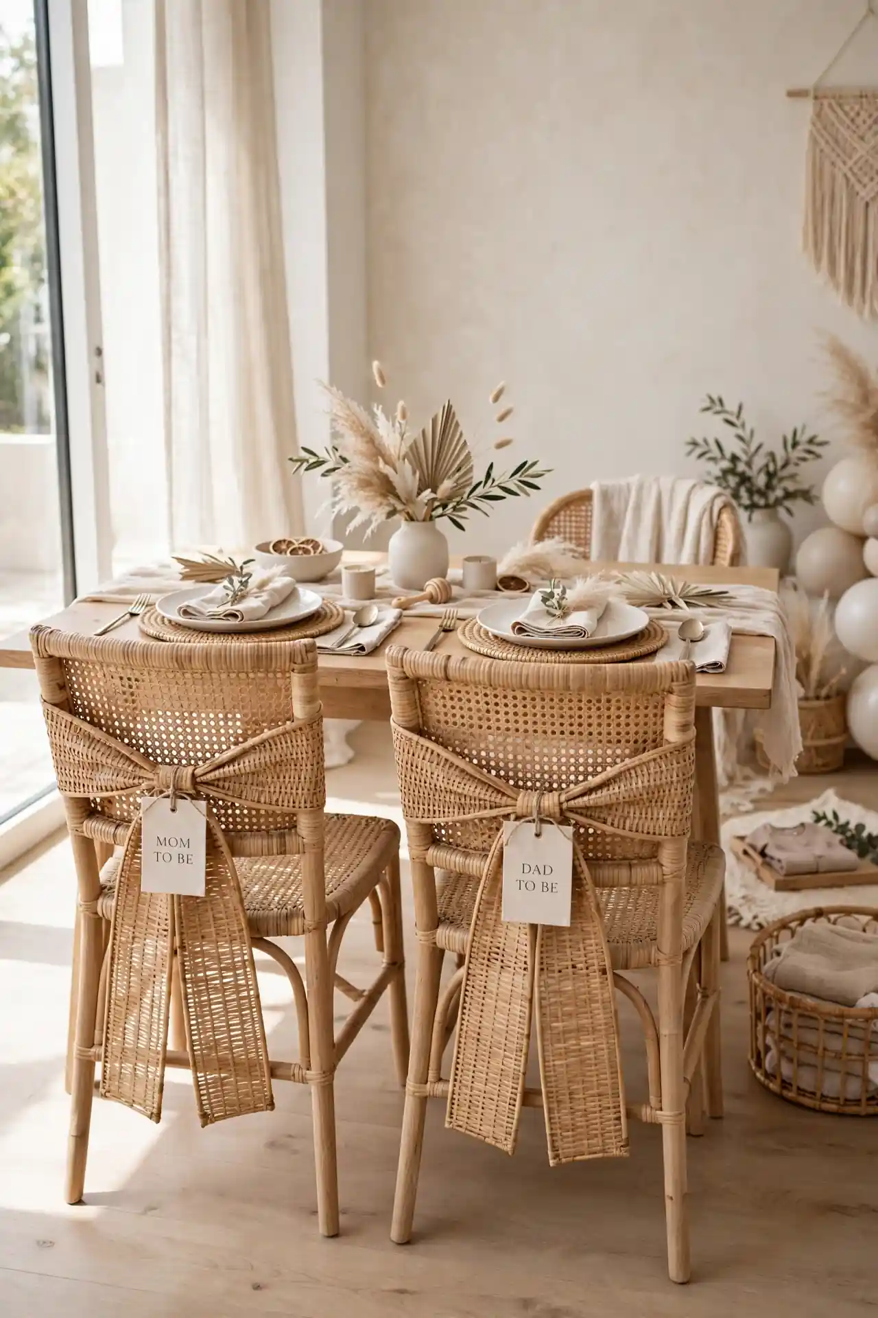 Rattan Chair Accents