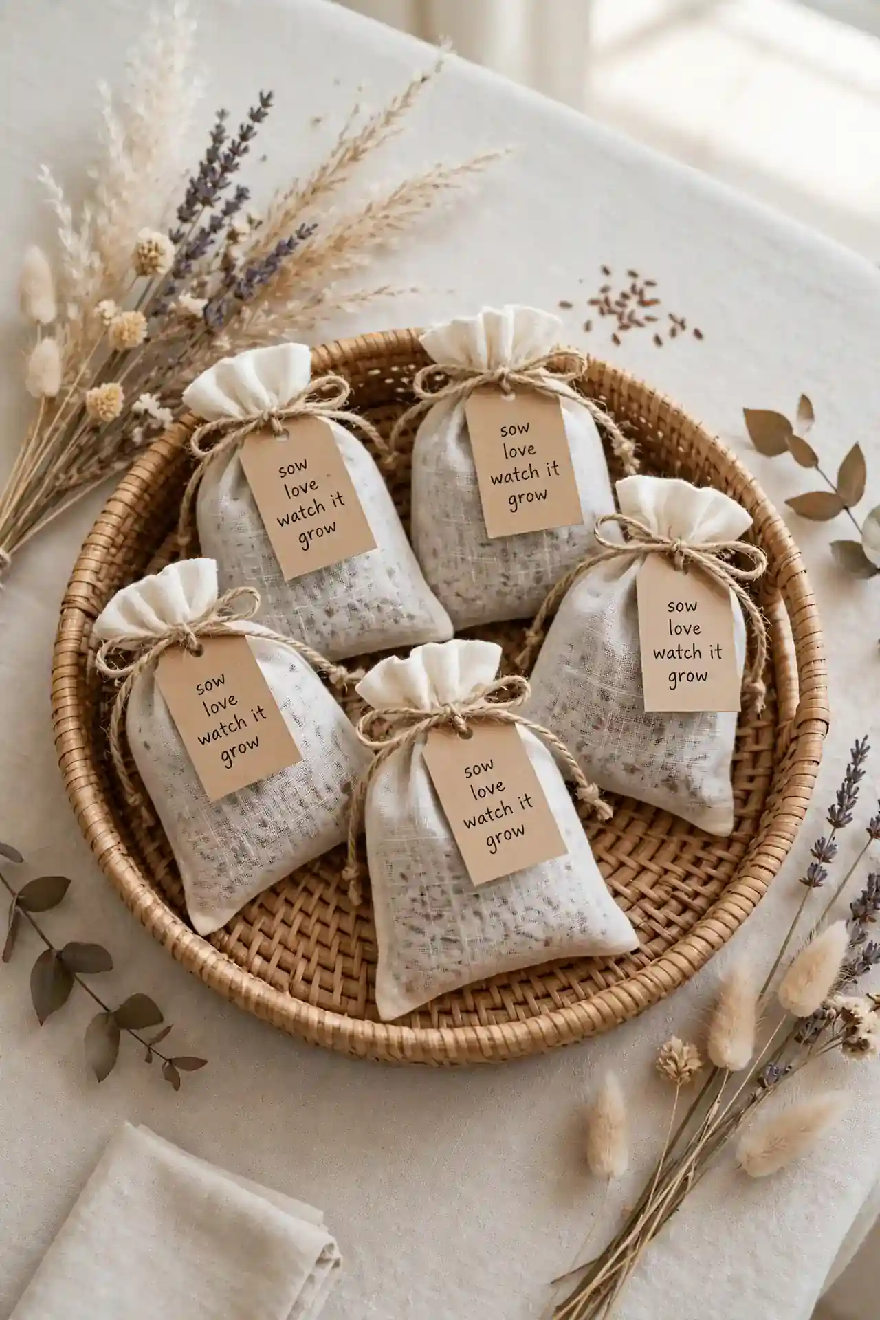Flax Seed Favors