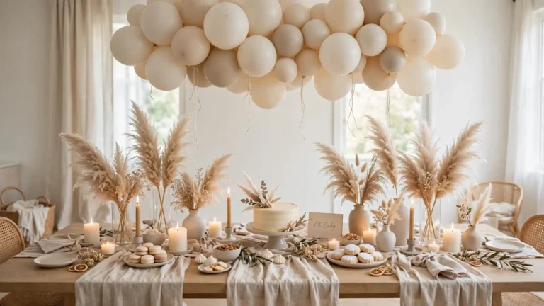 21 Neutral Baby Shower Decor Ideas for a Soft, Dreamy Look