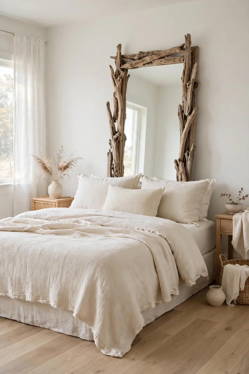 Driftwood Mirror Frame