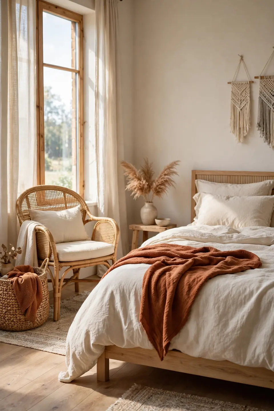 Rattan Accent Chair