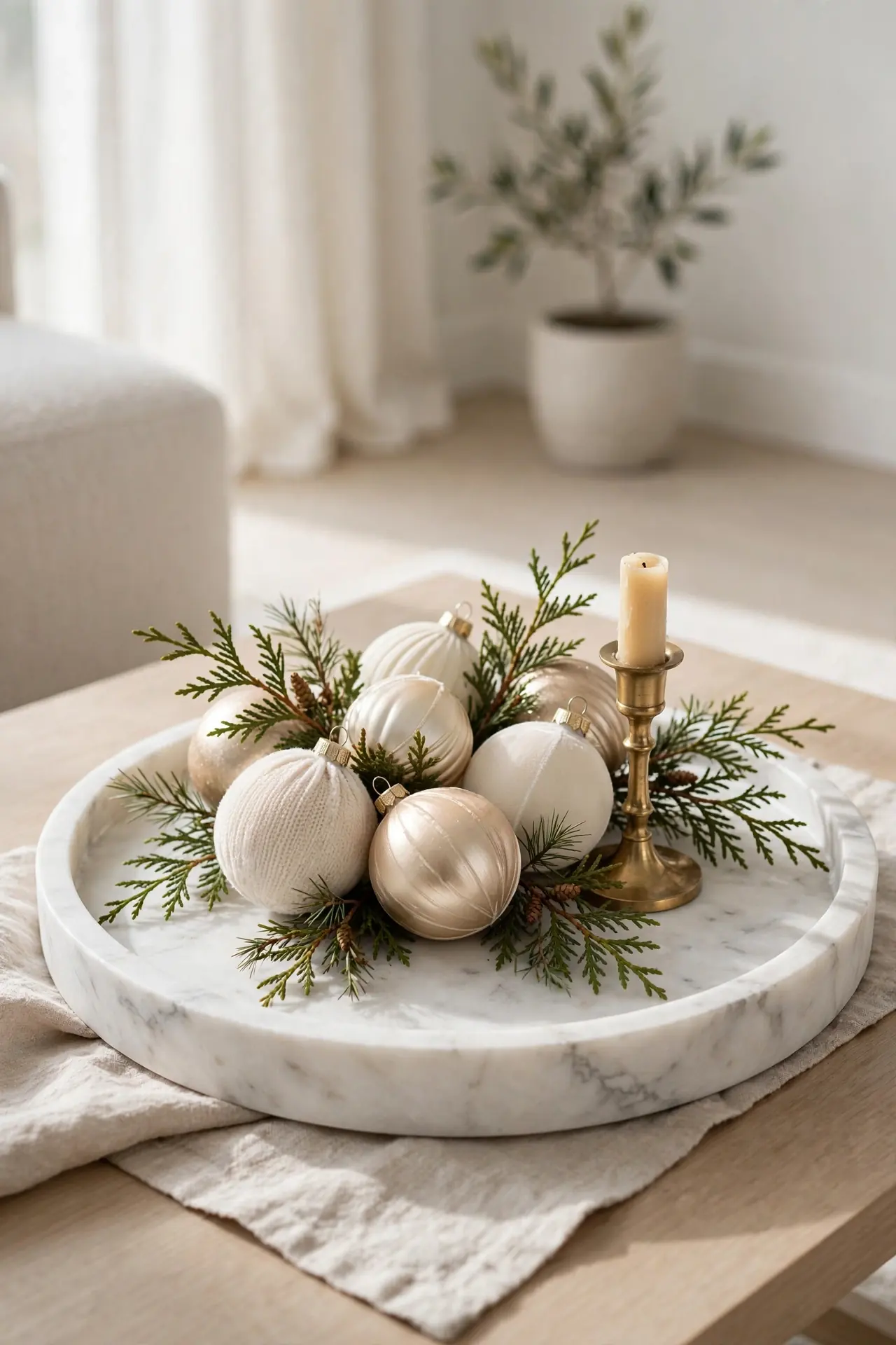 Marble Tray Ornaments