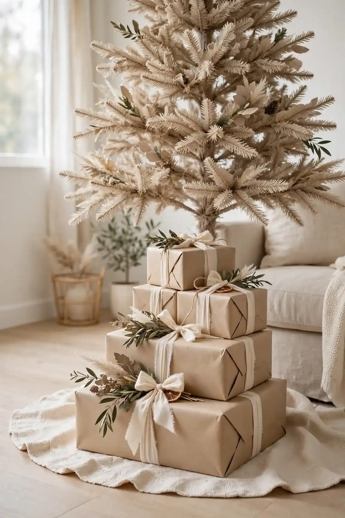Neutral Gift Wrap
