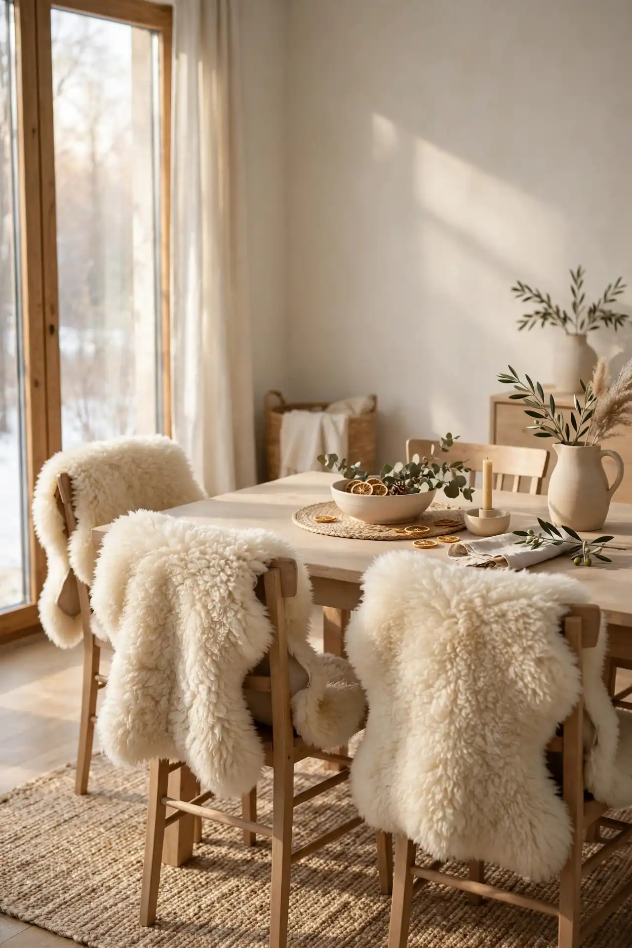 Sheepskin Chair Throws