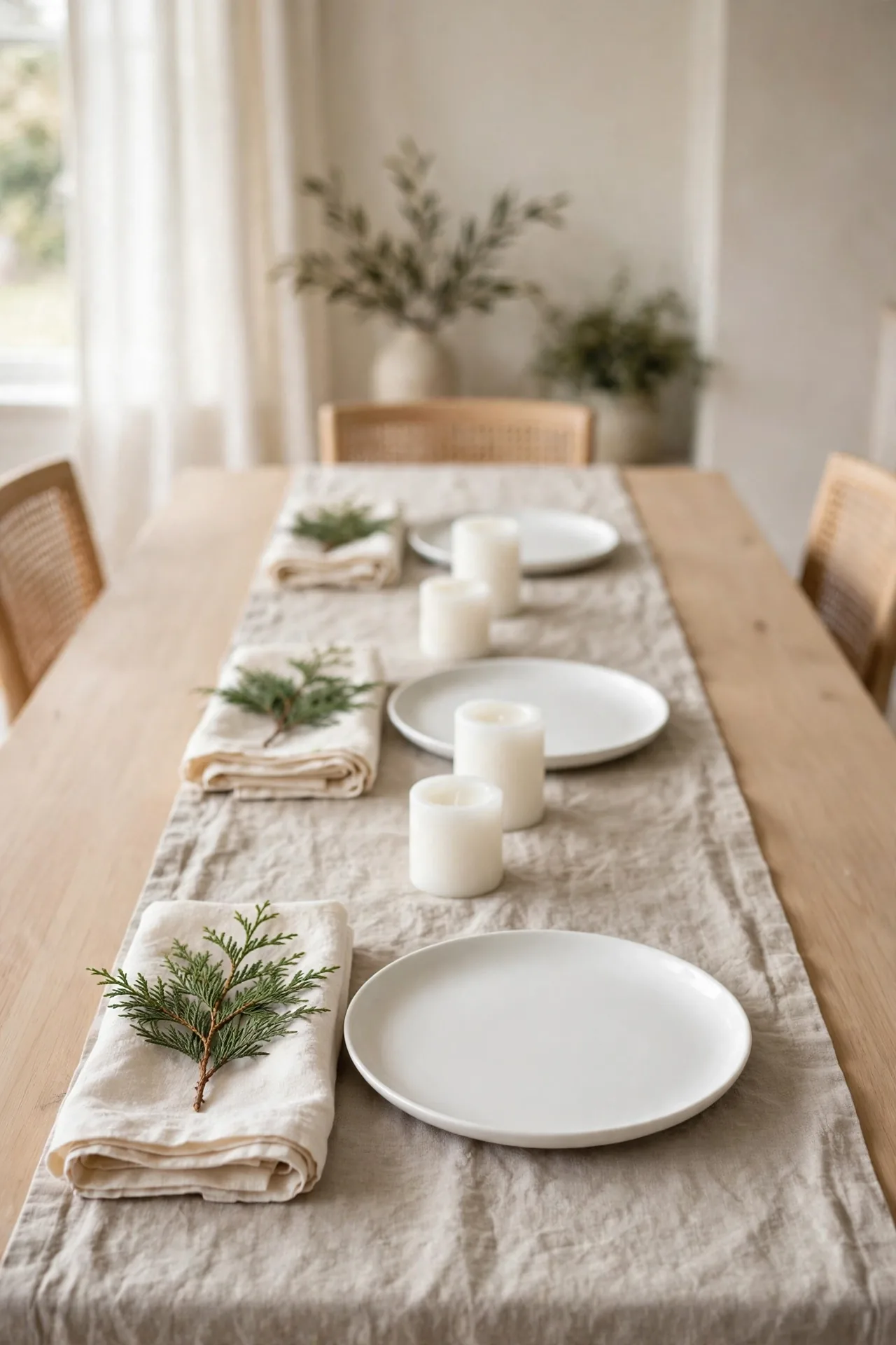 Stonewashed Table Runner