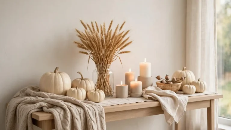 22 Neutral Fall Decor Ideas for a Cozy, Timeless Home