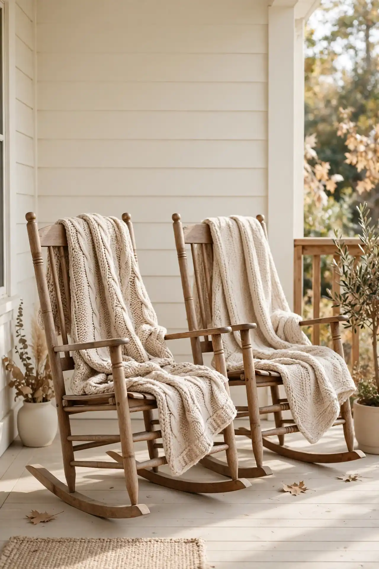 Beige Throw Blankets