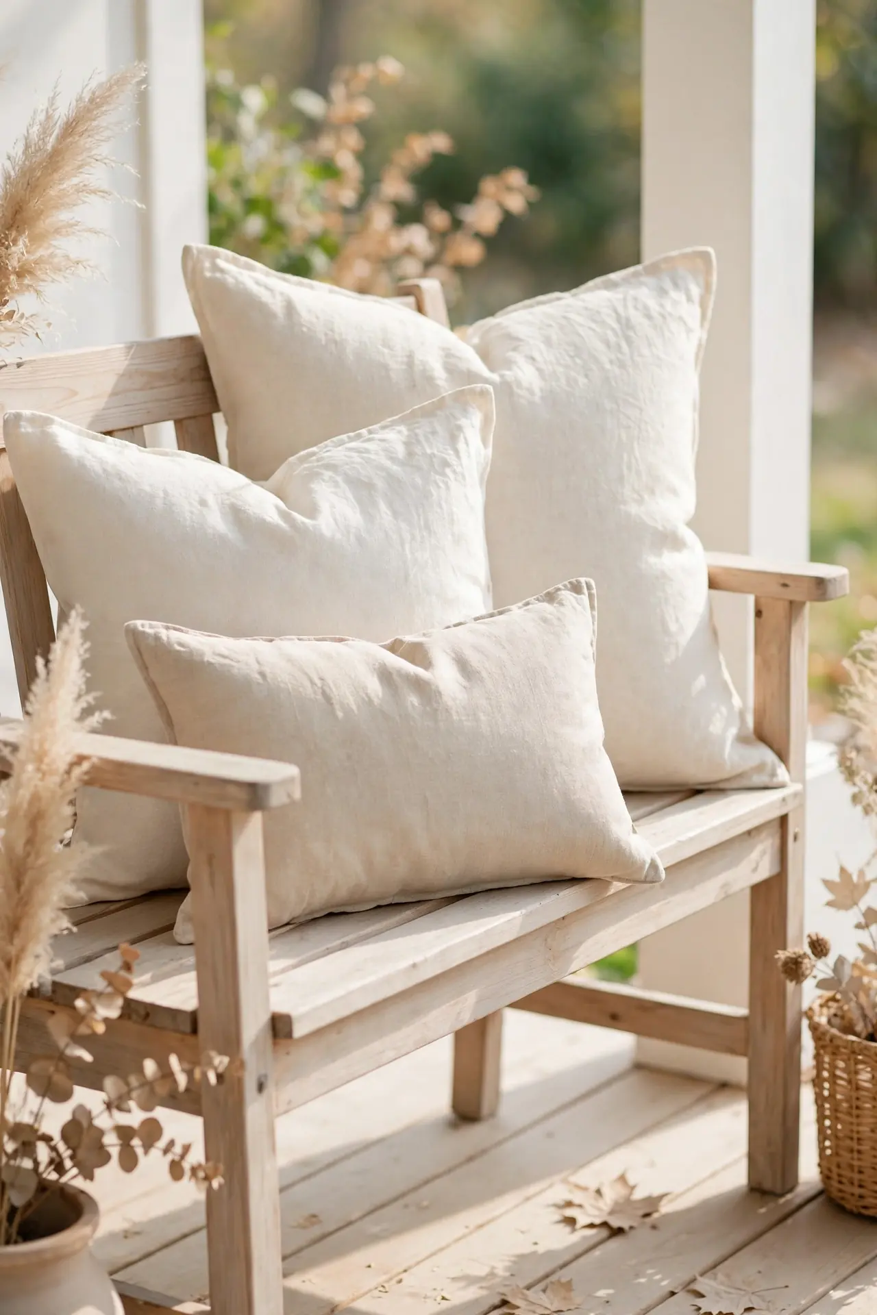 Linen Pillow Layers