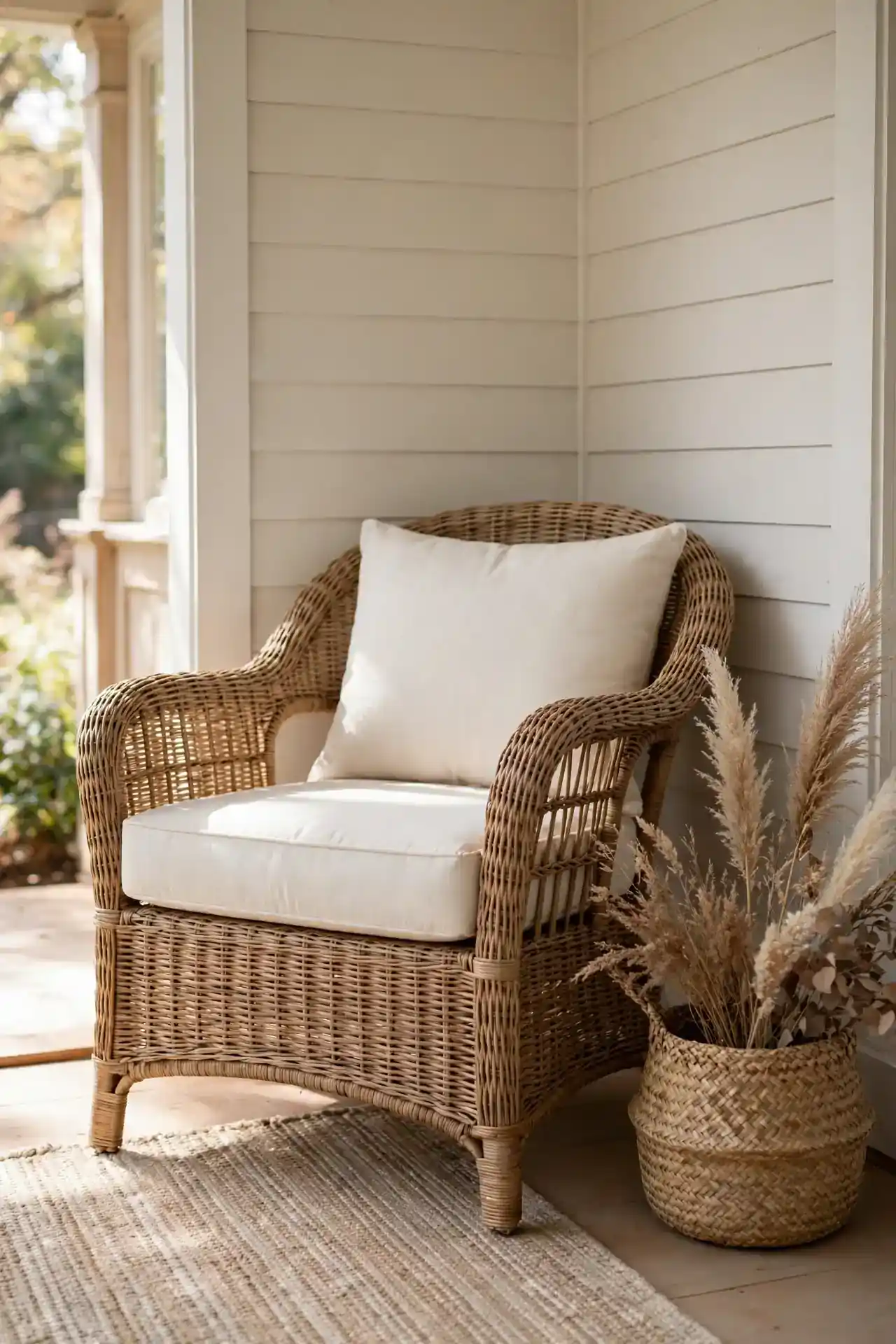 Wicker Chair Nook