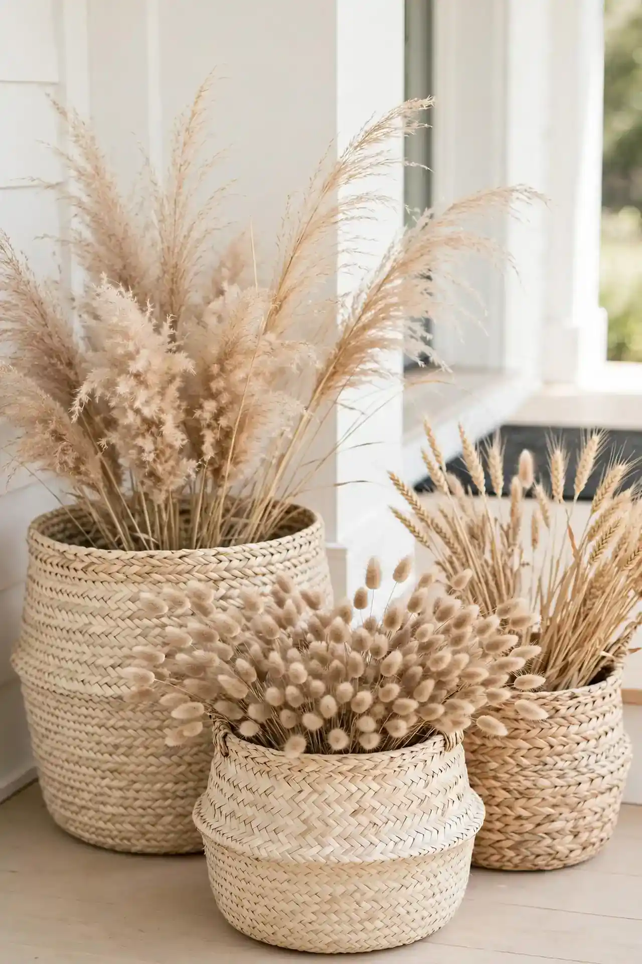Woven Basket Planters