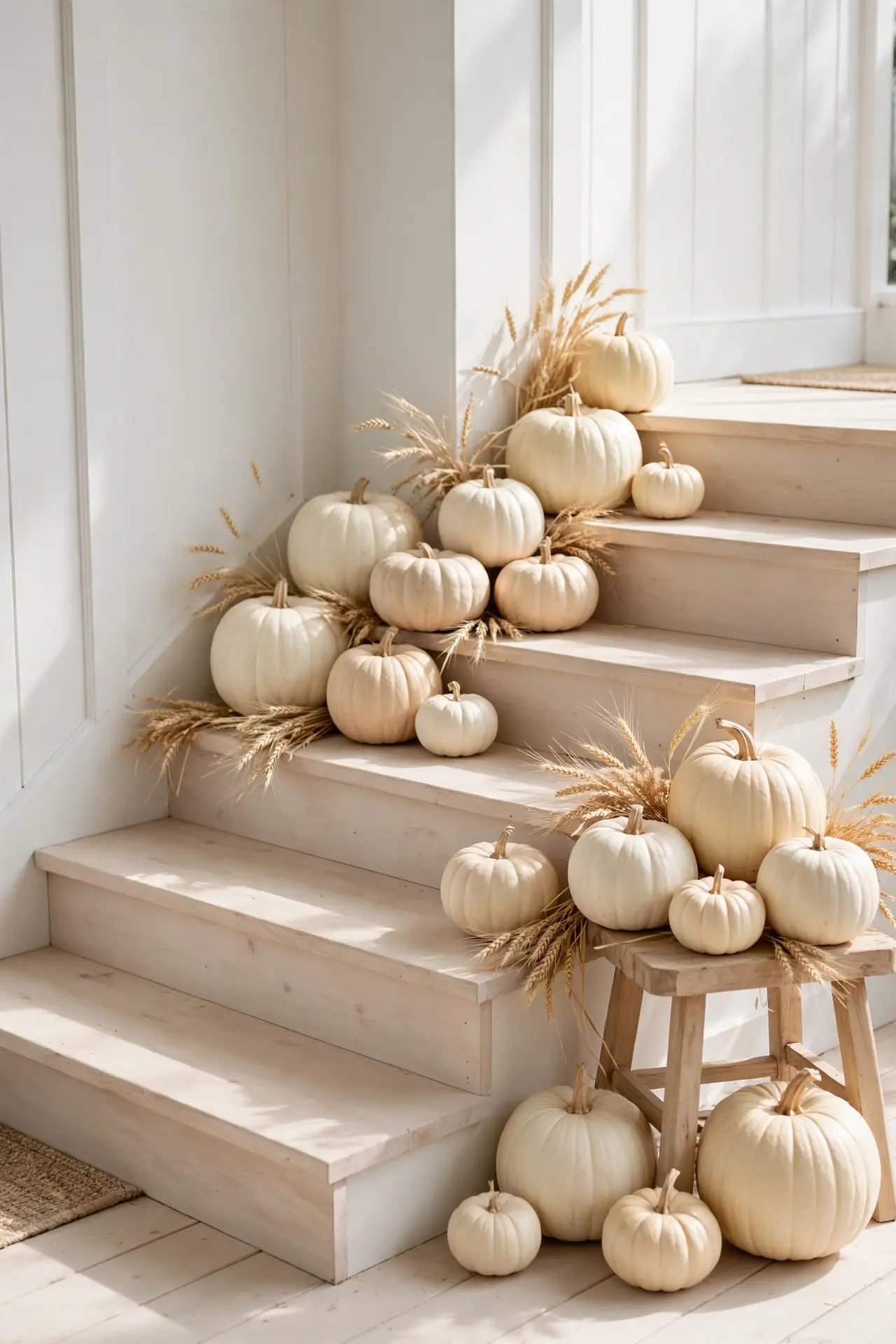 Cream Pumpkin Cluster