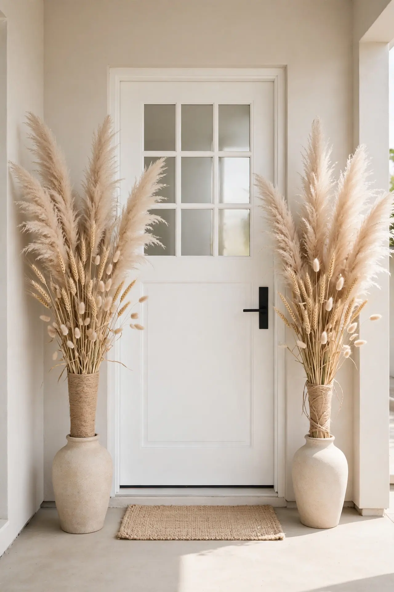 Dried Grass Bundles