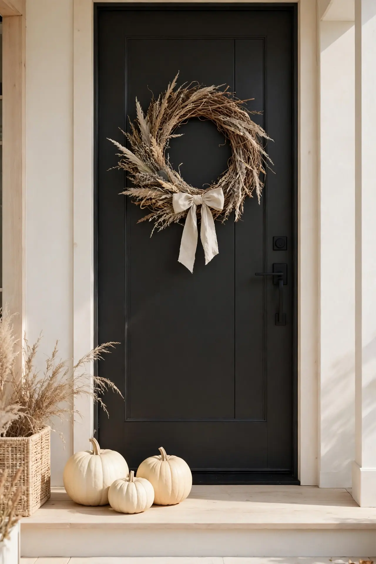 Tan Wreath Statement
