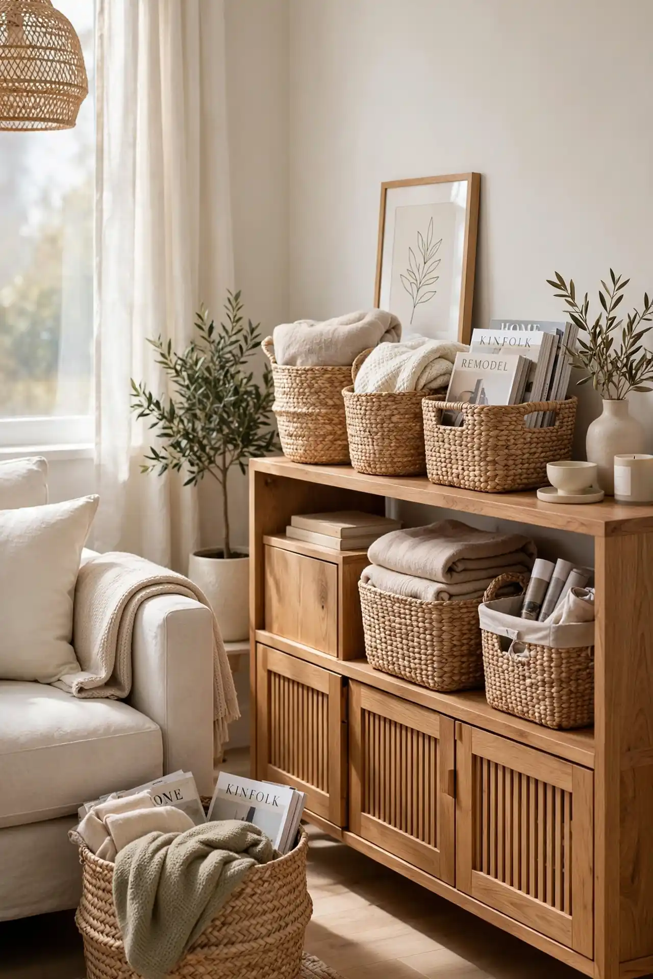 Natural Fiber Baskets