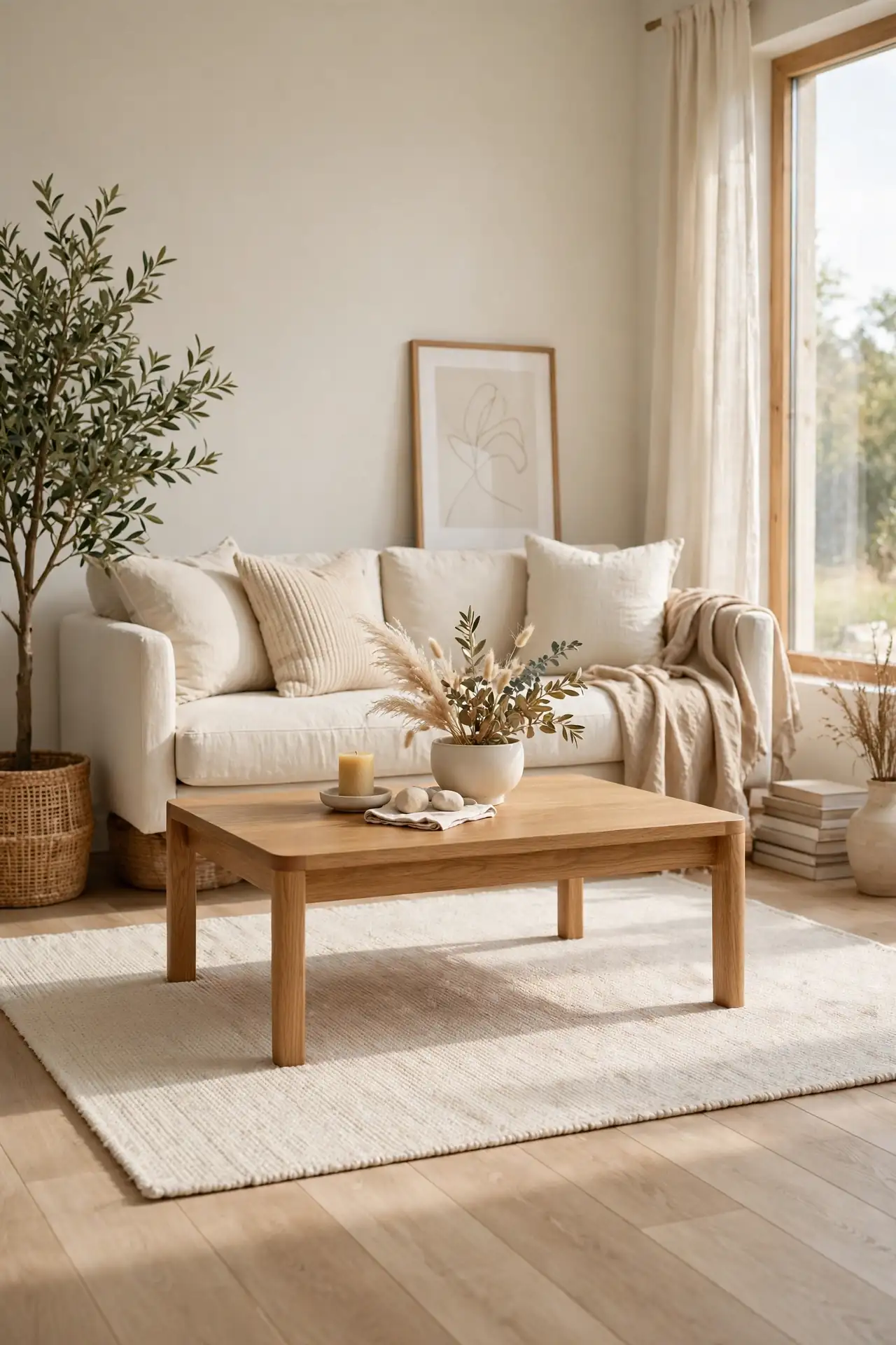 Oak Coffee Table