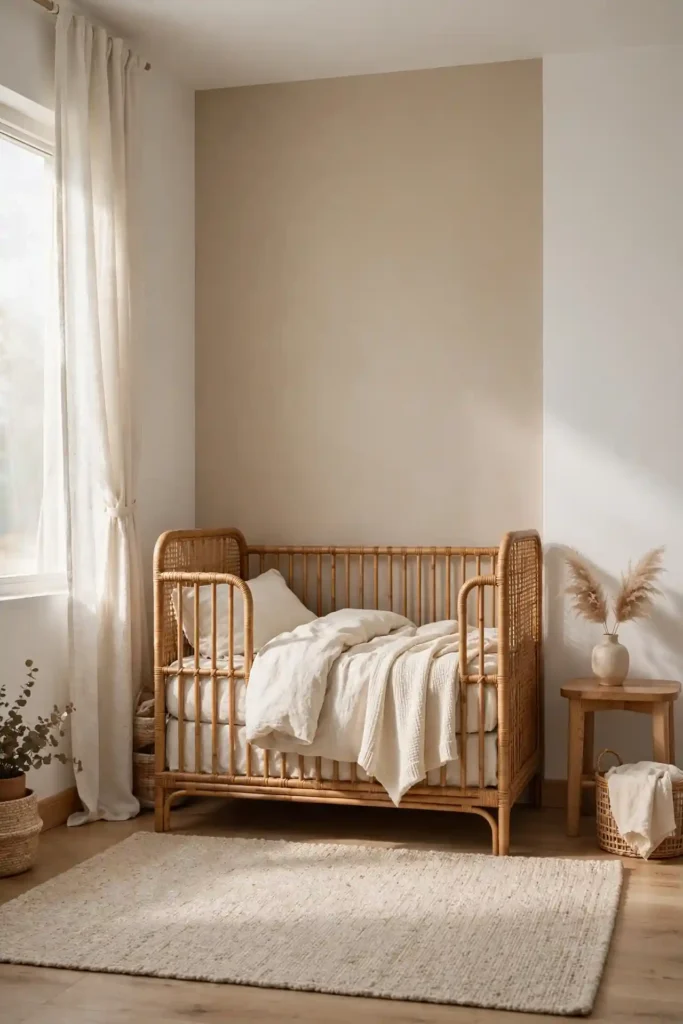 Greige Accent Wall