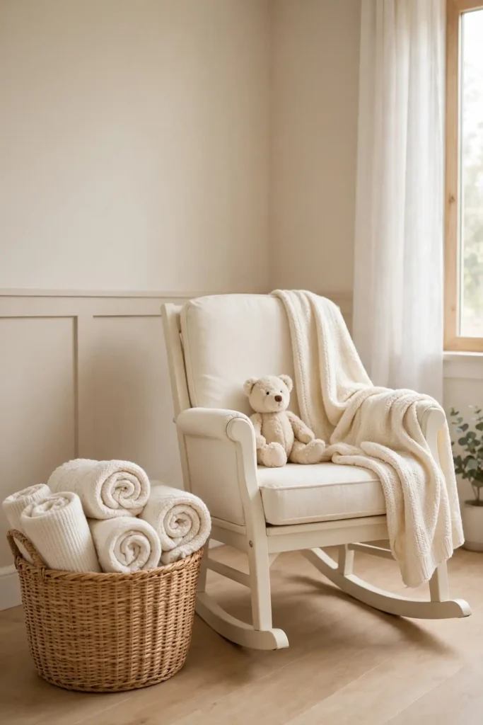 Ivory Knit Blankets