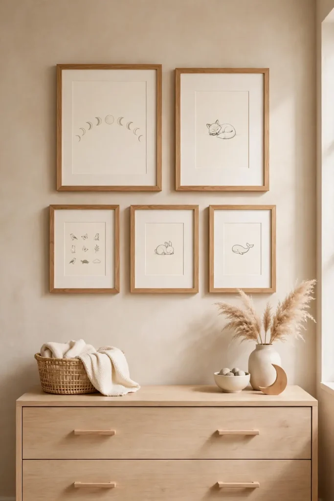Neutral Gallery Wall